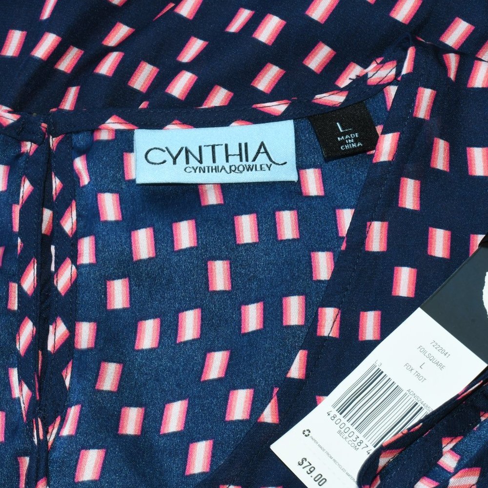 Cynthia Rowley Multicolored Top NWT - Picture 4 of 4